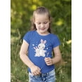 thumbnail image 2 of Bunny Mom And Babies T-Shirt Juniors -Image by Shutterstock,  Medium, 2 of 4