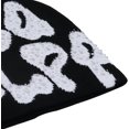 thumbnail image 6 of Men Women Letter Graphic Y2K Beanie Knitted Hats Bling Rhinestone Winter Warm Skull Cap Pullover Hat, 6 of 8