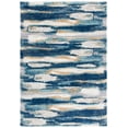 thumbnail image 2 of SAFAVIEH Calista Tanzil Abstract Area Rug, Blue/Ivory, 5'5" x 7'7", 2 of 11