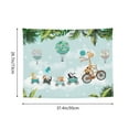 thumbnail image 6 of Kdxio Animals Riding Across The Sky Wall Hanging Tapestries Banner For Bedroom College Dorm Home Living Room Party Decor 29X37 In, 6 of 8