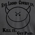 thumbnail image 3 of CafePress - Evil Looms T Shirt - Mens Comfort Colors Shirt, 3 of 5