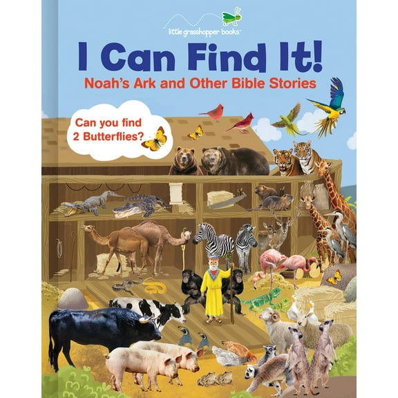 I Can Find It! I Can Find It! Noah's Ark and Other Bible Stories (Large Padded Board Book), (Board Book)