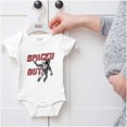 thumbnail image 5 of Funny Spaced Out Astronaut Joke Romper Boys or Girls Infant Baby Brisco Brands 24M, 5 of 6