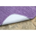 thumbnail image 3 of Garland Rug Glamour 2 Piece Nylon Washable Bathroom Rug Set Purple, 3 of 5
