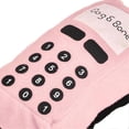 thumbnail image 3 of Jouet à mâcher interactif en peluche pour chien et chat (rose), 3 of 4