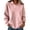 Pink, variant on Tbopshirt Sweatshirts for Women Solid Color Shirt Lapel Patchwork Hoodie Sweatshirt V-Neck Long Sleeve Loose Casual Pullover with Collar Flap Flap Sports Top Hoodie,S-3XL
