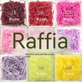 thumbnail image 2 of Paquete De 1 Kg : 48 Colores Navidad Día De San Valentín Romántico Rafia Caja De Regalo Caramelos De Boda Relleno De Color Tiras De Seda De Papel Triturado Material Creativo Confeti Decorativo Gr, 2 of 4