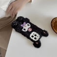 thumbnail image 1 of Funda de teléfono con muñeco de peluche 3D hello kt, regalo de cumpleaños para iPhone 14, 13, 12, 11 Max, figura de Anime japonés Kuromi, funda anticaída para teléfono, 1 of 4