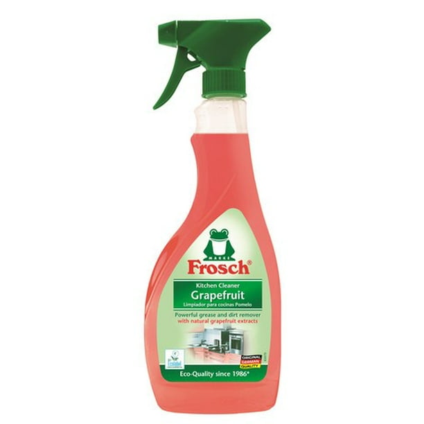 Frosch Kitchen Cleaner Spray, Grapefruit, 16.9 Fl Oz ...