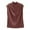 Red, variant on Women Turtleneck Sleeveless Cotton Solid Casual Loose Tunic Top Tee Shirt Tank