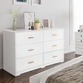thumbnail image 1 of Commode à 6 Tiroirs, Commode Moderne à Structure Durable avec Tiroirs Profonds, Dispositif Anti-Basculement pour la Maison, 1 of 4