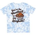 thumbnail image 3 of Inktastic You're the Meatball to My Spaghetti Boys or Girls Toddler T-Shirt, 3 of 5