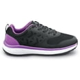 thumbnail image 2 of SR Max  Wake, Women's, Black/Purple, Athletic Style, MaxTRAX Slip Resistant, Soft Toe Work Shoe. (6.0 M), 2 of 5