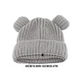 thumbnail image 6 of Winter Hats for Kid Warm Knit Hairball Thick Ski Head Cap for Girls Boys Soft Casual Lightweight Cute Hats Winter Solid Color Comfortable Hat Breathable Crochet Hats for Children 1-6 Years, 6 of 6