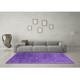 thumbnail image 3 of Ahgly Company Indoor Rectangle Oriental Purple Industrial Area Rugs, 7' x 9', 3 of 4
