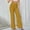 Yellow, variant on FRSASU Women Dress Pants High Waisted Straight Leg Casual Full Length Solid Color Suit Pants Yellow