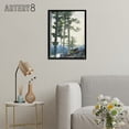 thumbnail image 3 of Winslow Homer Old Settlers Black Framed Canvas Wall Art Print 12X16", 3 of 4