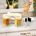 thumbnail image 7 of Yellow Palm Leaves Translucent Plastic Cans Storage Canisters with Lid Set of 4, 7 of 7