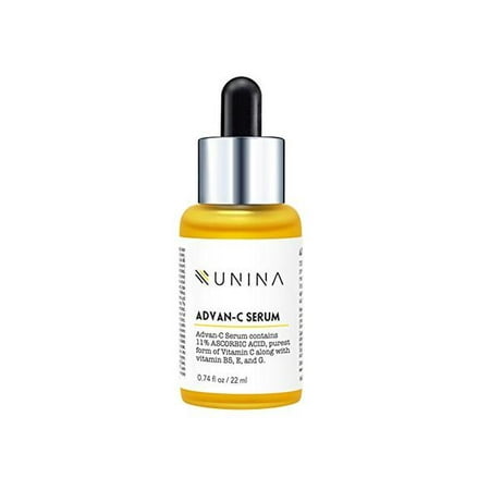 [ UNINA ] ADVAN-C Serum - 11% Ascorbic Acid, Purest Vitamin C (Help Brighten Skin, Stimulate Collagen, Reduce Wrinkles, Fade Blemish, Even Skin Tone, Repair Sun Damage, Even Skin