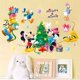 thumbnail image 1 of Pegatinas de pared de dibujos animados de Mickey y Minnie para habitaciones de niños, calcomanía de pared para dormitorio de niños, Póster Artístico, Mural, decoración de Navidad, regalo, 1 of 3