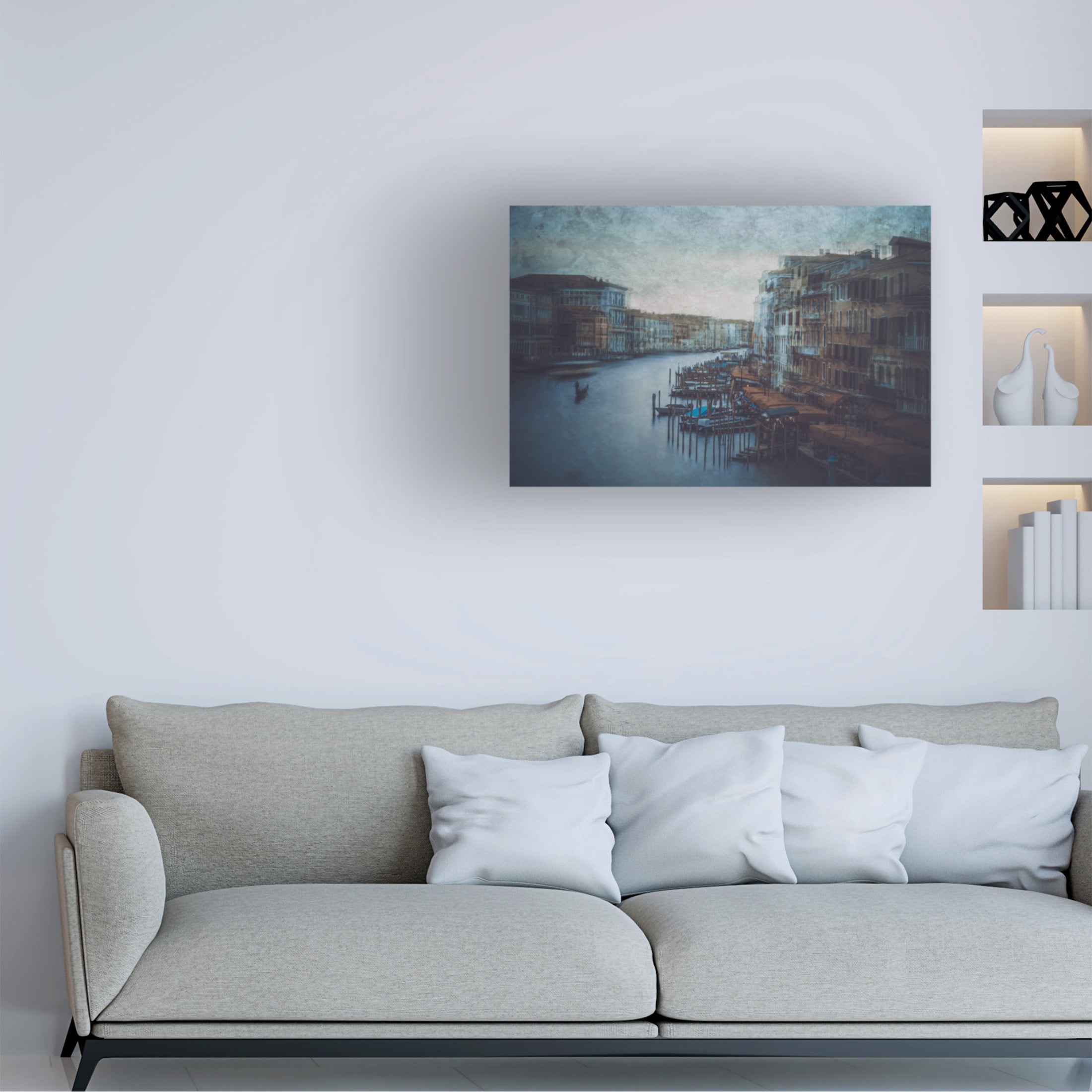 Trademark Fine Art Farid Kazamil Venice Canvas Wall Art