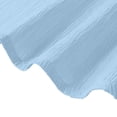 thumbnail image 5 of FAWUUDO Men's Casual Short Sleeve Button Down Collar Breathable Loose Quick Dry Solid Color Shirts Sky Blue, 5 of 7