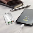 thumbnail image 4 of Fokuz 4 Port USB Travel Power Adapter Mobile Phone Charger US International Block Cube Plug For IPhone And IPad, 4 of 5