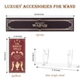thumbnail image 4 of Magic Wand CharmRegion Wooden Wizard, madera tallada a mano, 37 cm, 4 of 6