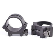 Hammers Low Height 30mm Scope Rings for Weaver Rail and Picatinny Base