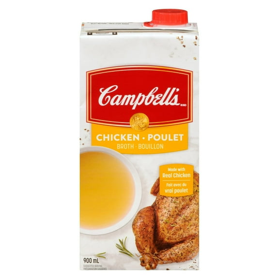 Campbell's® Ready to Use Chicken Broth, Shelf Stable, 900 mL