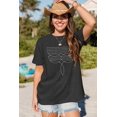 thumbnail image 2 of Camisa BANGELY Western con bordado en punto de bota para mujer, gris, 2 of 5