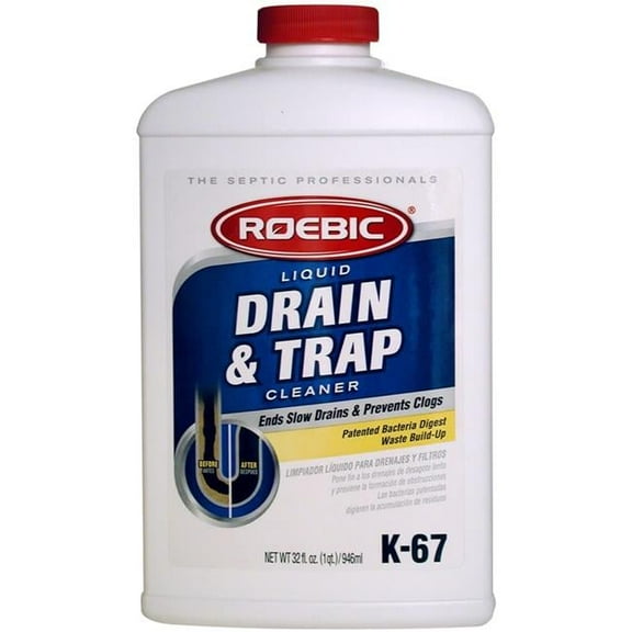 Roebic Laboratories K-67L Liquid Drain Buildup Cleaner