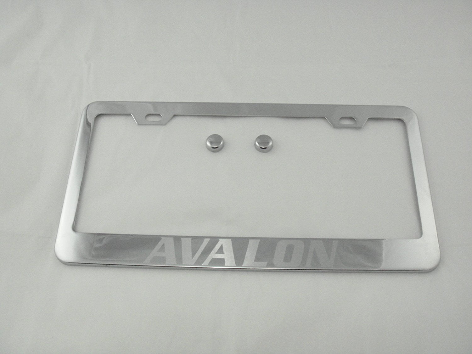 Toyota Avalon Chrome License Plate Frame with Caps, By None Walmart