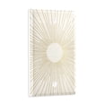 thumbnail image 2 of Yayeee Blank Wall Plate Cover 1-Gang 4.5"x2.7" Home Unused Decorative Outlet, Sunshine, 2 of 7