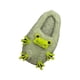 thumbnail image 4 of Pantuflas de felpa de rana, zapatos deslizantes de animales, pantuflas peludas suaves antideslizantes cálidas de dibujos animados, zapatos de interior Verde 40 A 41 Yinane Zapatillas calientes, 4 of 8