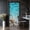 Color 2, variant on Door Stickers Peel and Stick Door Mural Teal green solid colored abstract Removable Wallpaper 30.3''x78.7'' Self-Adhesive Mural for Kitchen Living Room Bedroom Decor