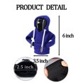 thumbnail image 3 of Car Gear Shift Knob Hoodie, Hoodie Car Gear Shift Cover, Hoodie For Car Shifter, Universal Fit Knob Cover, Automotive Interior Accessories -Blue, 3 of 5