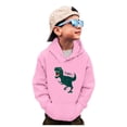 thumbnail image 1 of EDFBUYKRS Sweatshirts Garçons Col Rond Camion Chemise Dinosaure Manches Longues Pull Tops Tees, 1 of 4