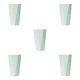 thumbnail image 3 of Naiovety Taza de Copa de de pareja de plástico Antideslizante Baño Cepillo de Portavasos, Verde Verde 5piezas, 3 of 6