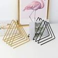 thumbnail image 3 of AMERTEER Storage Rack Multi-purpose Tidy Keeping Solid Color Triangle Shape Book Storage Shelf for Desktop, 3 of 10