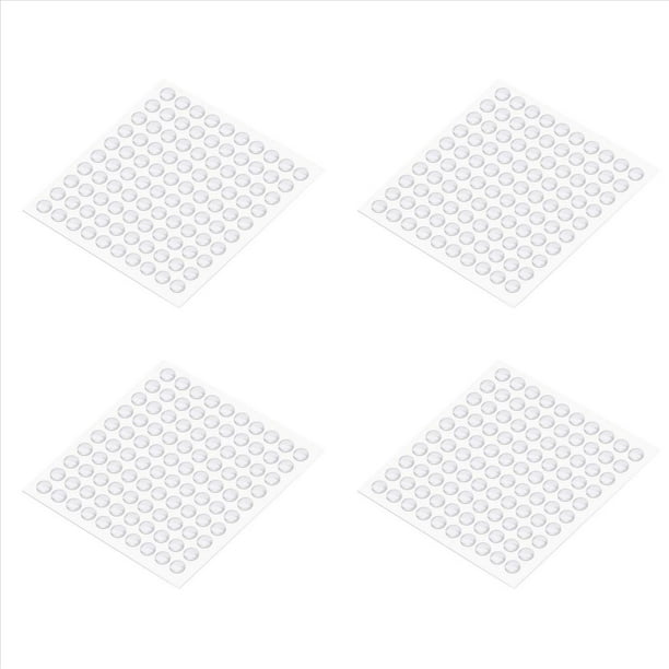 400 CáPsulas Almohadillas de Goma Autoadhesivas para Parachoques de Muebles para Puertas, Armarios, Cajones, Muebles, Mesas de Vidrio, Manualidades