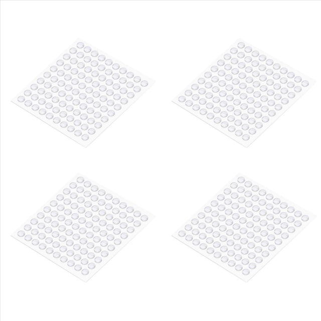 400 CáPsulas Almohadillas de Goma Autoadhesivas para Parachoques de Muebles para Puertas, Armarios, Cajones, Muebles, Mesas de Vidrio, Manualidades