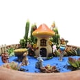 thumbnail image 1 of 6 Uds. De Adornos De Paisaje De Jardín De Hadas En Miniatura, Casa De Setas De Resina, Estatua De árbol De Ardilla Y Perro De Hadas, Decoración De Macetas, 1 of 8