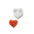 thumbnail image 2 of Elegant Valentine's Day Heart Rose Silicone Mold for Baking and Crafting Perfect Romantic Desserts or Unique Gifts, 2 of 11