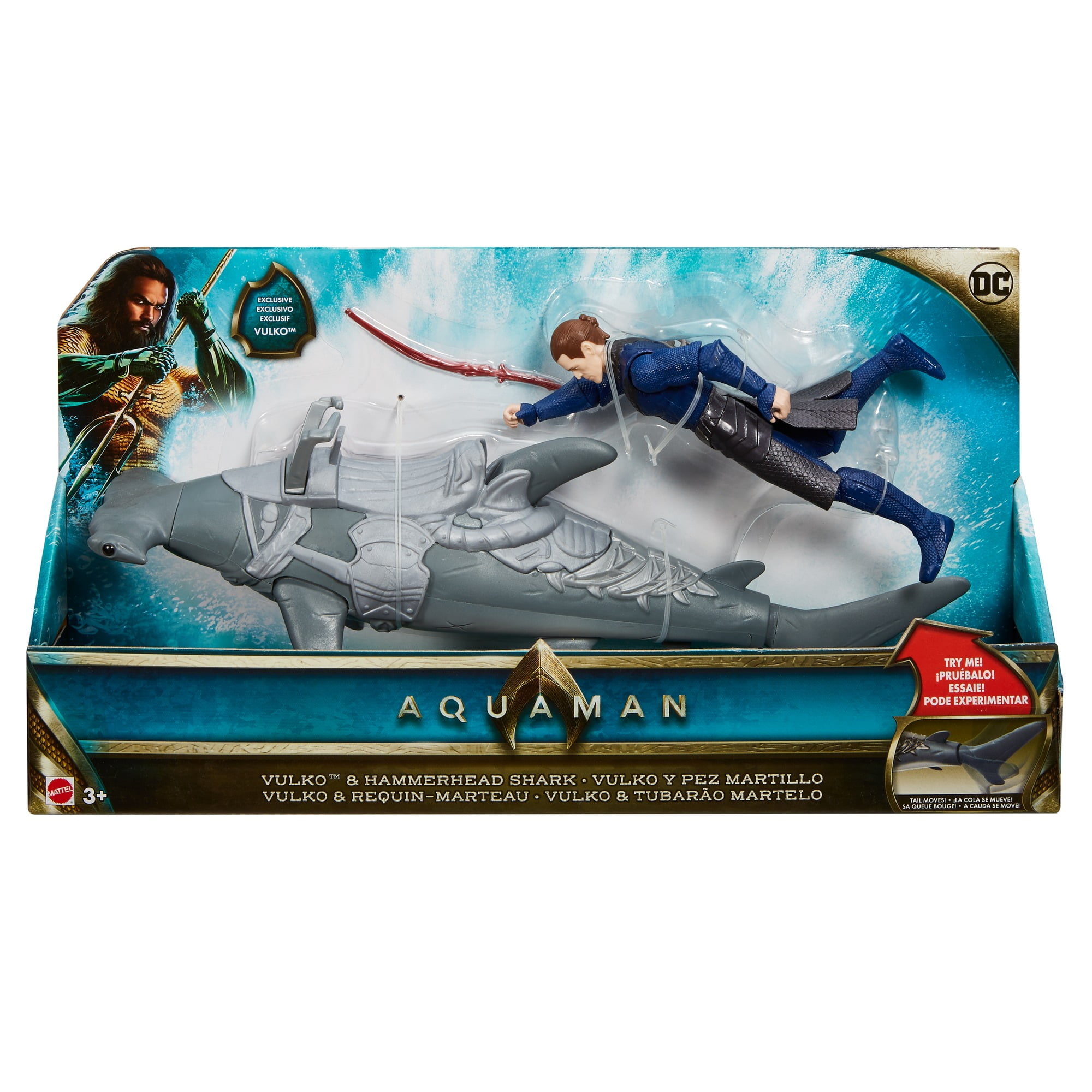 aquaman and shark toy