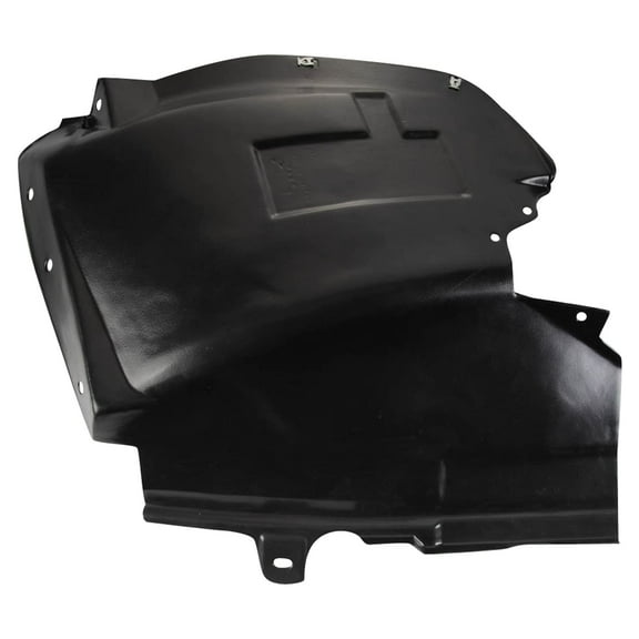TRQ Front Left Forward Inner Fender Liner Black Drivers Side Fits Select 2001-2006 Chrysler Sebring CH1250125