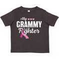 thumbnail image 3 of Inktastic Breast Cancer Awareness My Grammy is a Fighter Boys or Girls Toddler T-Shirt, 3 of 5