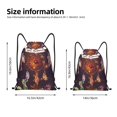thumbnail image 2 of Fotbe Beautiful Dreamcatcher1 Bolsa Mochila con Cordón Estampada, Bolsa de Gimnasio Deportiva, Bolsa Cinch, Bolsa con Cordón para Hombres y Mujeres-Medium, 2 of 6