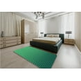 thumbnail image 5 of Ahgly Company Machine Washable Indoor Rectangle Transitional Spring Green Area Rugs, 7' x 9', 5 of 7