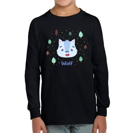 

Cute Baby Wolf Face Long Sleeve Toddler -Image by Shutterstock 3 Toddler